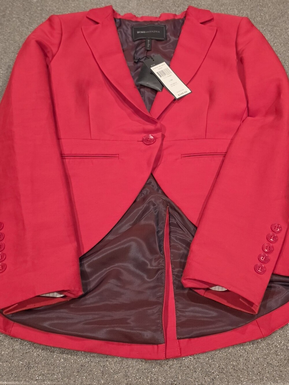 BCBGMAXAZRIA "Noah" Blazer Sz. XS